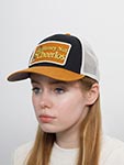 Бейсболка AMERICAN NEEDLE арт. 22005A-CHEER Cheerios Twill Valin (коричневый / черный)